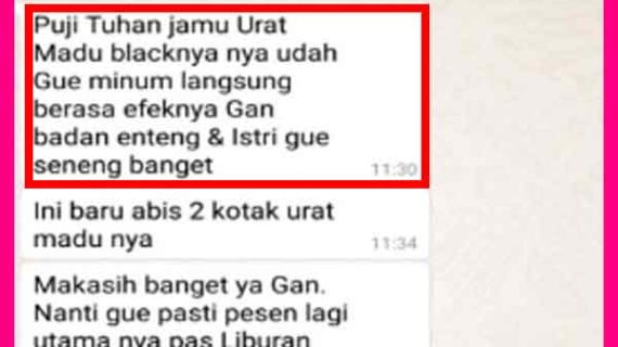 Jual Obat Tahan Lama Urat Madu di Tulang Bawang Tengah